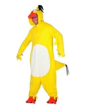 Chuck Angry Birds Kostüm für Erwachsene