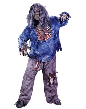 Man's Terrifying Zombie Monster Costume