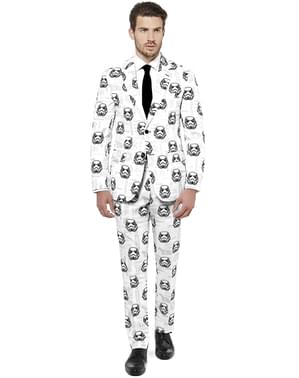 Abito Bianco con Stormtroopers di Star Wars uomo - Opposuits