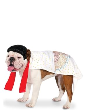 Elvis tupé kostyme til hund