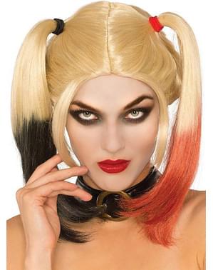 Harley Quinn Arkham Perücke für Erwachsene