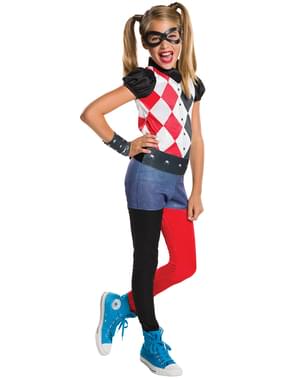 Costum Harley Quinn classic pentru fată