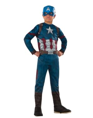 Captain America Civil War kostume deluxe til drenge