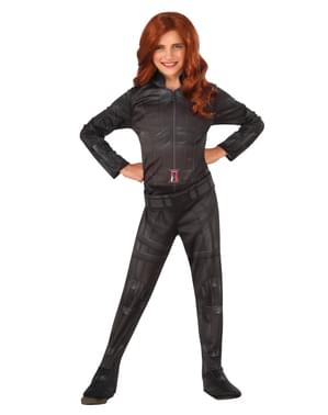 Captain America Civil War Black Widow ostume til piger