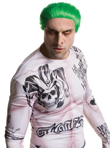 Suicide Squad Joker paryk til mænd