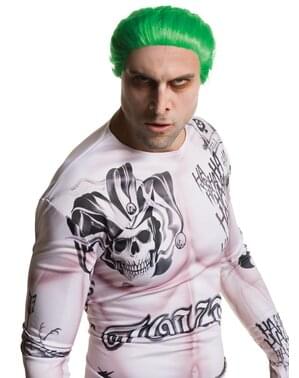 Perucă Joker Suicide Squad pentru bărbat