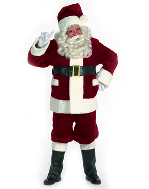 Erkekler için Prestige Noel Baba kostümü