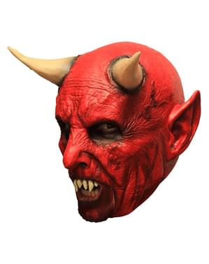 Máscara de demônio infernal para adulto