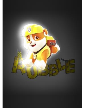 Candeeiro decorativa 3D Rubble Paw Patrol