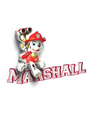 Decoratieve lamp 3D Marshall Paw Patrol