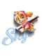 Candeeiro decorativa 3D Skye Paw Patrol