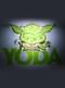 Lámpara decorativa 3D Yoda cartoon