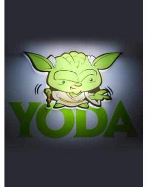 Veioză decorativă 3D Yoda cartoon