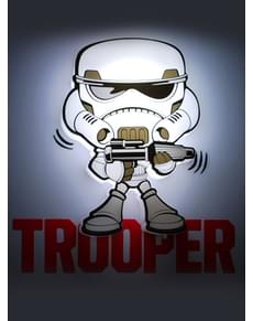 3D Dekorasjonslampe Stormtrooper Tegneseriefigur