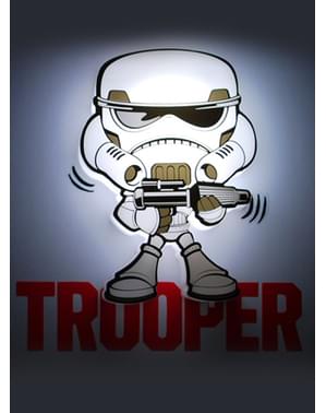 Lampe décorative 3D Stormtrooper cartoon