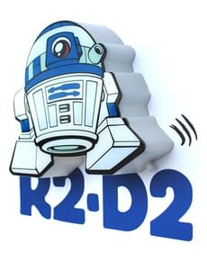Lampe décorative 3D R2D2 cartoon