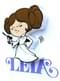 3D Deco Light Leia Cartoon