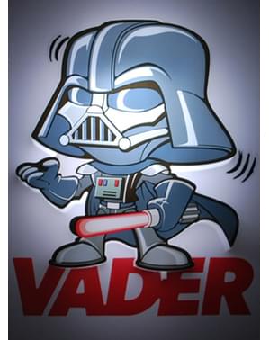 Decoratieve lamp 3D Darth Vader cartoon