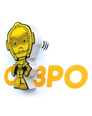 Candeeiro decorativa 3D C3PO cartoon