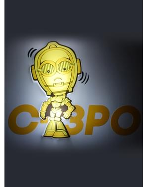 3D Деко Світло C3PO мультфільм