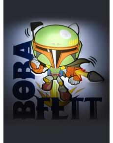 Lampada da muro 3D Boba Fett cartoon Star Wars