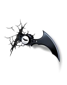 Lâmpada decorativa 3D Batman Batarang