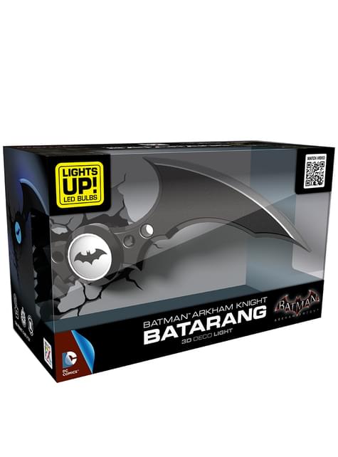 Candeeiro decorativa 3D Batman Batarang