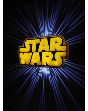 Lampada da muro 3D Star Wars logo