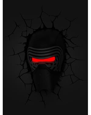 Lampada da muro 3D Kylo Ren