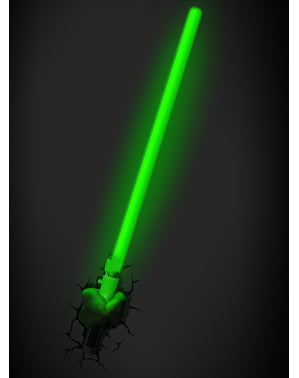3D Deco Light Yoda valgusmärk