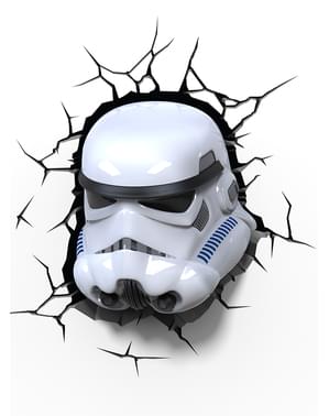 Dekorativní 3D lampička stormtrooper