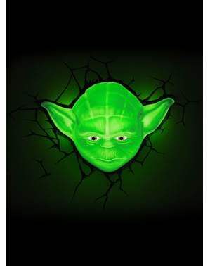 Decoratieve lamp 3D Yoda