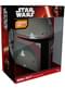Lampada da muro 3D Boba Fett Star Wars