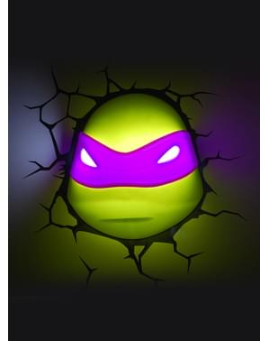 Decoratieve lamp 3D Donatello The Ninja Turtles