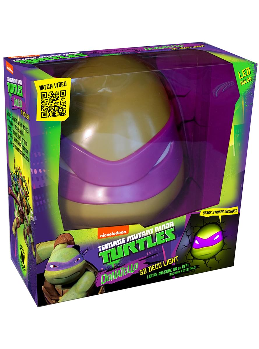 3D Deco Light Donatello Ninja Turtles *official* for fans | Funidelia