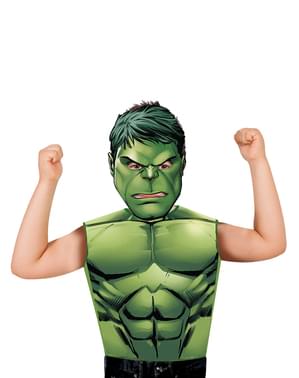 Kit fato de Hulk económico para menino