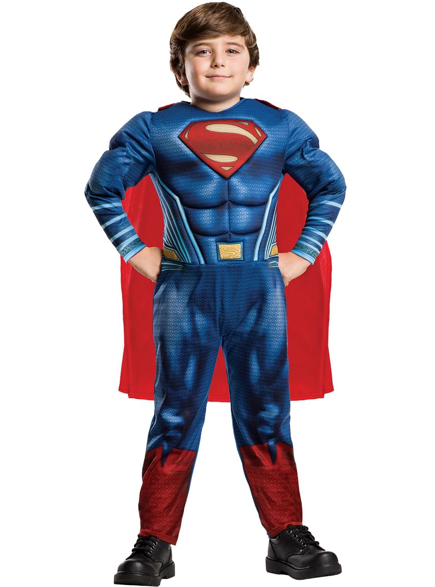 Superman Costume from Batman VS Superman for boy. Express delivery ...