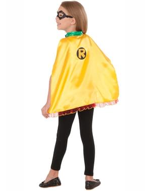 Kit loup et cape Robin fille