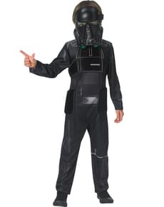 Maskeraddräkt Death Trooper Star Wars Rogue One deluxe för barn