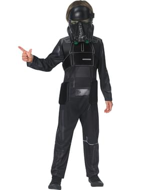 Costum Death Trooper Star Wars Rogue One deluxe pentru copii