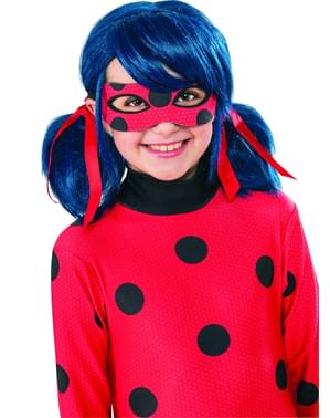 Ladybug-peruukki tytöille