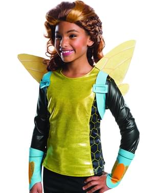 Peluca de Bumblebee DC Comics para niña
