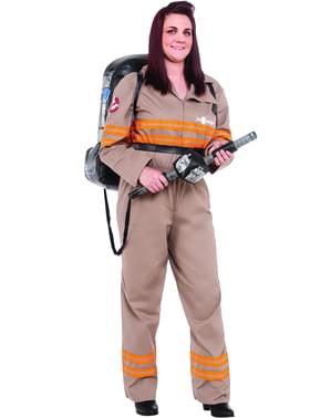 Kadının Plus Size Deluxe Ghostbusters 3 Kostüm