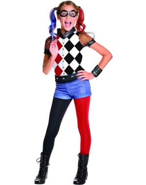 Deluxe Harley Quinn Kızlar Kostüm