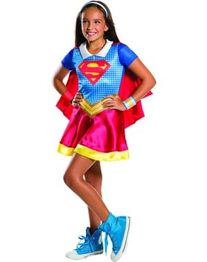 Kızın Supergirl Kostümü