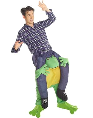 Seperti Kurcaci di Pundak Frog's Carry Me Costume