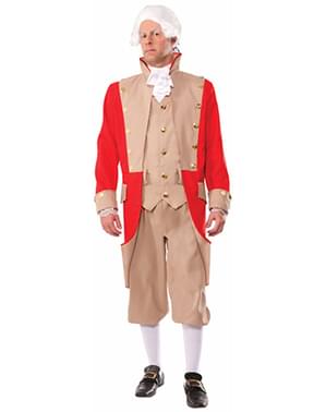 Fato soldado britânico de época para homem