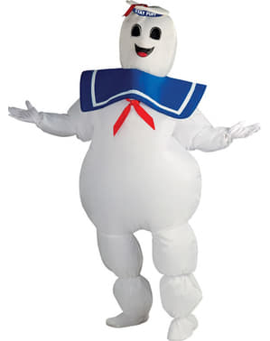 Kostým pro dospělé Marshmallow Krotitelé duchů nadměrná velikost
