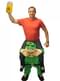 Disfraz a hombros de Leprechaun San Patricio