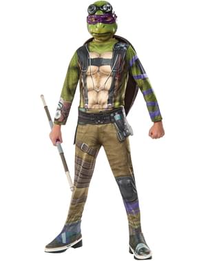 Fato de Donatello Tartarugas Ninja 2 para menino